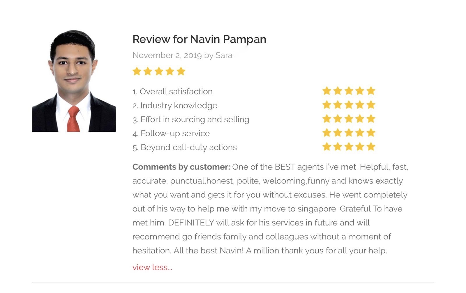 5 Stars Review by Sara